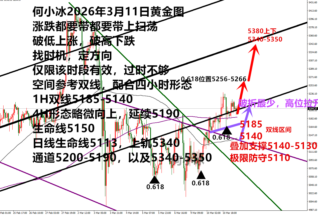 何小冰：金价延续上涨？还是深蹲再涨？